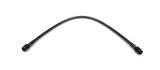 Fragola -3AN Ext Black Covered Assembly Straight x Straight 16in thumbnail 3