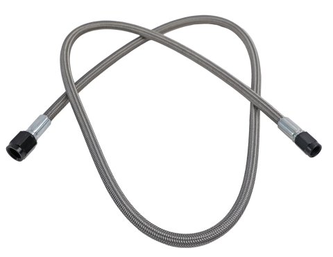 Fragola -3AN x -4AN Nut 4AN Nitrous Line 36in Black Nuts