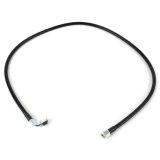 Fragola -4AN PFTE Black Hose Assembly Straight x 90 Degree 40in thumbnail 1