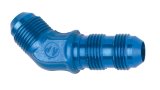 Fragola -12AN x 45 Degree Bulkhead - Blue thumbnail 3