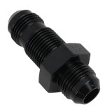Fragola -8AN Straight Bulkhead - Black thumbnail 2