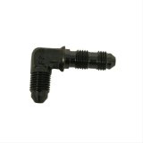 Fragola -10AN x 90 Degree Bulkhead - Black thumbnail 3