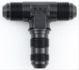 Fragola -4AN Bulkhead Tee - Black thumbnail 3