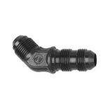 Fragola -12AN x 45 Degree Bulkhead - Black thumbnail 4