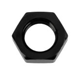 Fragola -6AN Bulkhead Nut - Black thumbnail 1