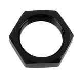 Fragola -16AN Bulkhead Nut - Black thumbnail 1