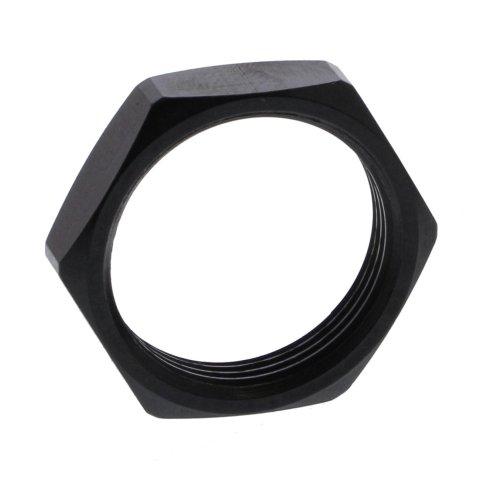 Fragola -20AN Bulkhead Nut - Black thumbnail 2