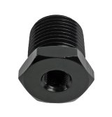 Fragola 1/8 x 1/2 Pipe Reducer Bushing - Black thumbnail 2