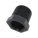 Fragola 3/4 x 1 Pipe Reducer Bushing - Black thumbnail 2