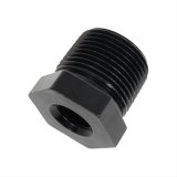 Fragola 3/8 x 1 Pipe Reducer Bushing - Black thumbnail 2
