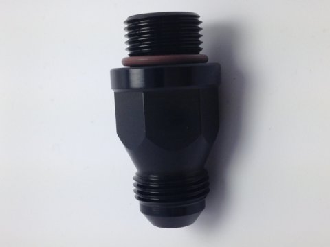 Fragola -8AN x 3/4-16 ORB Carburetor Adapter Short thumbnail 2