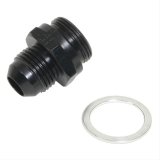 Fragola -8AN x 7/8-20 Male Adapter-Dual Feed - Black thumbnail 3