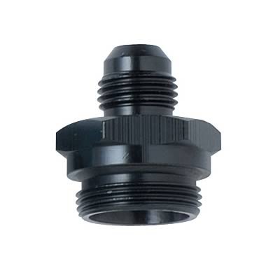 Fragola -6AN x 7/8-20 Male Adapter-Dual Feed - Black thumbnail 2