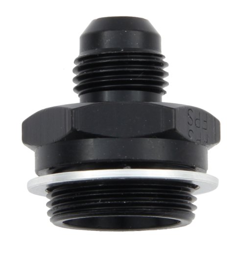 Fragola -6AN x 7/8-20 Male Adapter-Dual Feed - Black thumbnail 4
