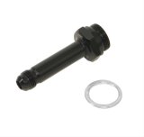 Fragola -6AN x 7/8-20 Carb Adapter Long 3in - Black thumbnail 2