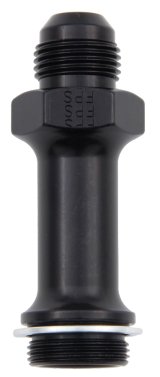 Fragola -8AN x 7/8-20 Carb Adapter Long 3in - Black thumbnail 4