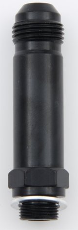 Fragola -8AN x 9/16-24 Carb Adapter Long 3in - Black thumbnail 4