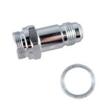 Fragola -8AN x 9/16-24 Carb Adapter Long 3in - Chrome thumbnail 2