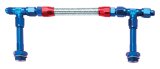 Fragola 7/8-20 Dual Inlet 4150 -6AN Fuel Line Kit thumbnail 1