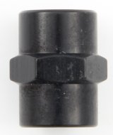 Fragola 1/8 FPT Coupler - Black thumbnail 4
