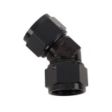 Fragola -16AN x 45 Degree Female Coupler - Black thumbnail 1