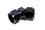 Fragola -16AN x 45 Degree Female Coupler - Black thumbnail 3