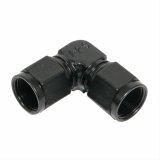 Fragola -8AN x 90 Degree Female Coupler - Black thumbnail 2