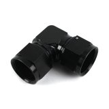 Fragola -16AN x 90 Degree Female Coupler - Black thumbnail 1