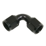 Fragola -8AN Female Coupler Tube Style - Black thumbnail 1