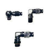 Fragola -6AN 90 Degree Real Street Hose End x -6AN Male ORB (9/16-18) thumbnail 2