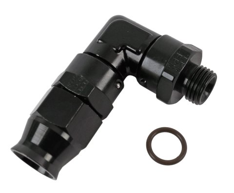 Fragola -8AN 90 Degree Real Street Hose End x -6AN Male ORB (9/16-18)