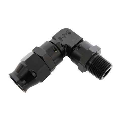 Fragola -8AN 90 Degree Real Street Hose End x 3/8in NPT