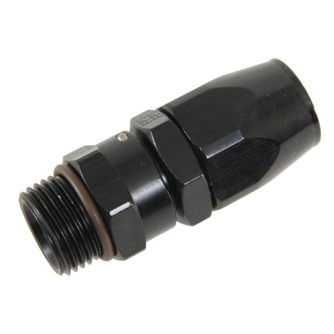 Fragola -10AN Straight x 7/8-14 (10) Hose End - Black
