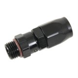 Fragola -12AN Straight x 1 1/16-12 (12) Hose End - Black thumbnail 2