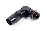 Fragola -8AN x 90 Degree x 3/4-16 (8) Hose End - Black thumbnail 3
