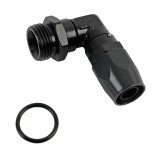 Fragola -10AN x 90 Degree x 1 1/16-12 (12) Hose End - Black thumbnail 1