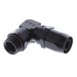 Fragola -12AN x 90 Degree x 1 1/16-12 (12) Hose End - Black thumbnail 2