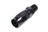 Fragola -6AN Straight Hose End x 1/4 NPT - Black thumbnail 3