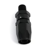 Fragola -8AN Straight Hose End x 1/4 NPT - Black thumbnail 1