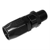 Fragola -8AN Straight Hose End x 3/8 NPT - Black thumbnail 1