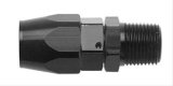 Fragola -10AN Straight Hose End x 3/8 NPT - Black thumbnail 1