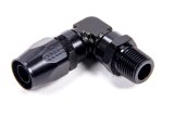 Fragola -10AN x 90 Degree Hose End x 1/2 NPT - Black thumbnail 3