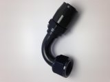 Fragola -6AN Nut x -8AN Hose 120 Degree Expanding Hose End - Black thumbnail 1