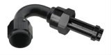Fragola -6AN 180 Degree EZ Street Hose End Black thumbnail 1