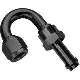 Fragola -6AN 180 Degree EZ Street Hose End Black thumbnail 3