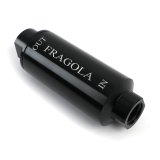 Fragola Fuel Filter -10AN In/Out 10 Micron Black thumbnail 1