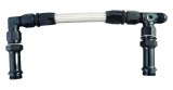 Fragola 7/8-20 Dual Inlet 4150 -6AN Fuel Line Kit Black thumbnail 3