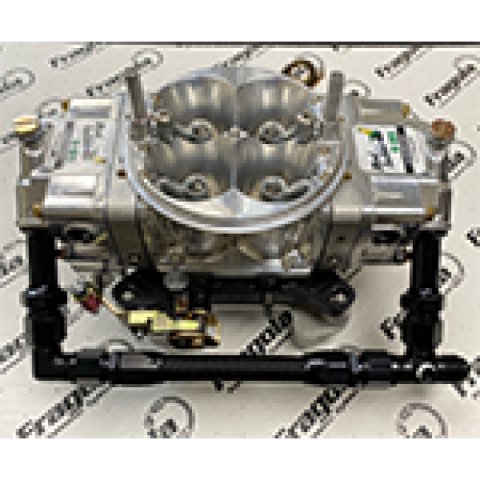 Fragola 7/8-20 Dual Inlet 4150 -8AN Competition Fuel Line Kit thumbnail 3