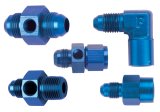 Fragola Inline Gauge Adapter -4AN Male x -4AN Fem thumbnail 2