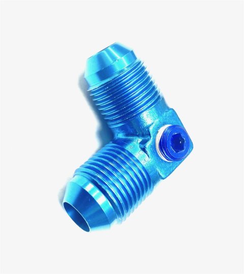 Fragola -8AN Male 90 w/ 1/8 FPT Port